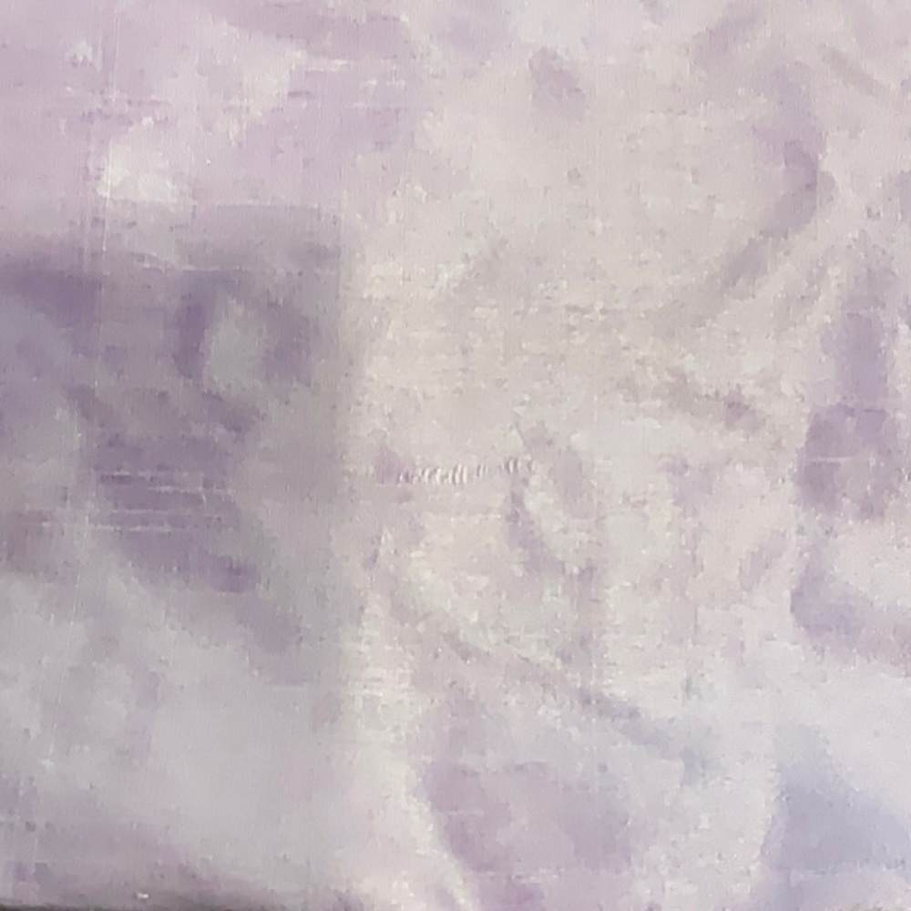 Wonderful purple silk lingerie/ hosiery bag.  Monogram “K” on front.  Like new. - Picture 4 of 7